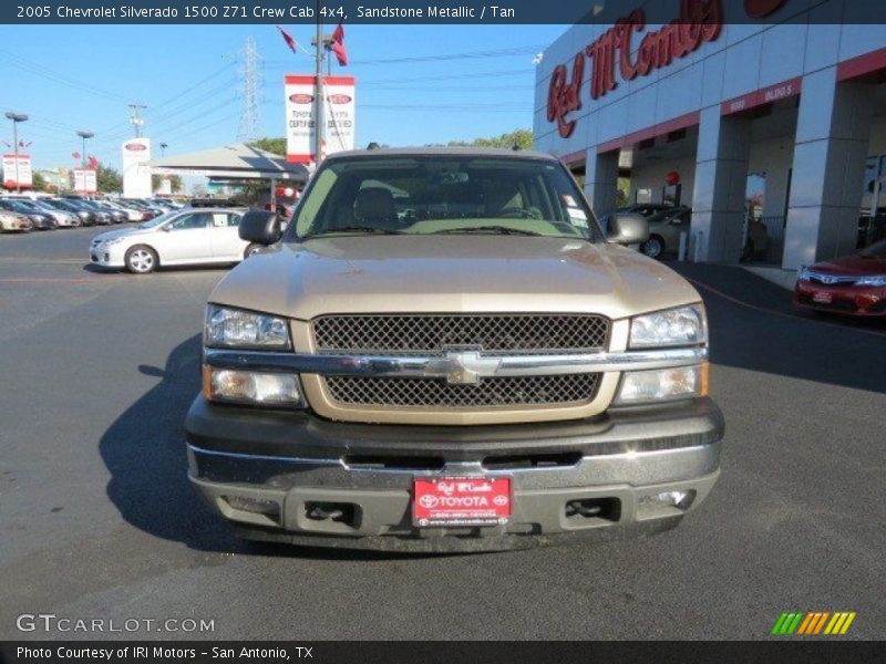Sandstone Metallic / Tan 2005 Chevrolet Silverado 1500 Z71 Crew Cab 4x4