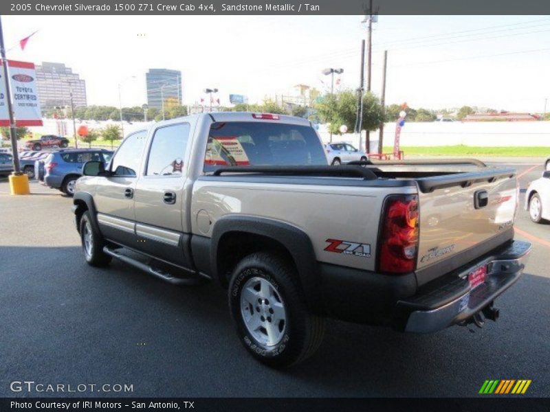 Sandstone Metallic / Tan 2005 Chevrolet Silverado 1500 Z71 Crew Cab 4x4