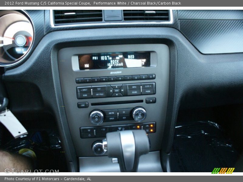 Performance White / Charcoal Black/Carbon Black 2012 Ford Mustang C/S California Special Coupe