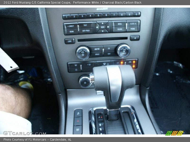 Performance White / Charcoal Black/Carbon Black 2012 Ford Mustang C/S California Special Coupe