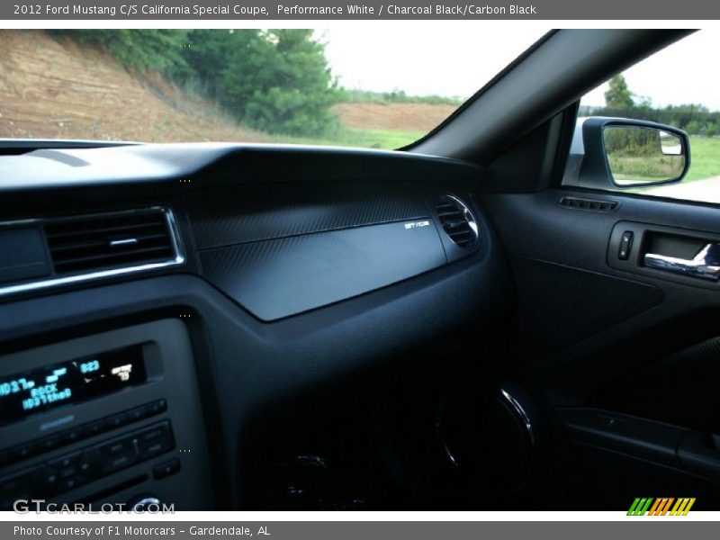 Performance White / Charcoal Black/Carbon Black 2012 Ford Mustang C/S California Special Coupe