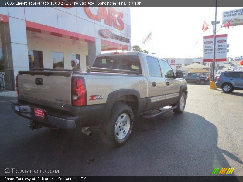 Sandstone Metallic / Tan 2005 Chevrolet Silverado 1500 Z71 Crew Cab 4x4