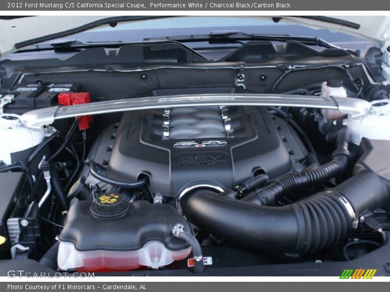 Performance White / Charcoal Black/Carbon Black 2012 Ford Mustang C/S California Special Coupe