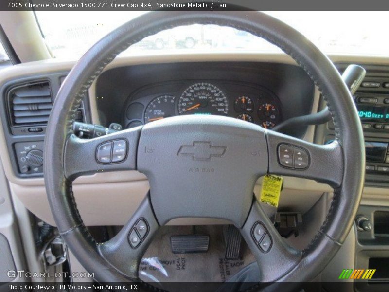 Sandstone Metallic / Tan 2005 Chevrolet Silverado 1500 Z71 Crew Cab 4x4