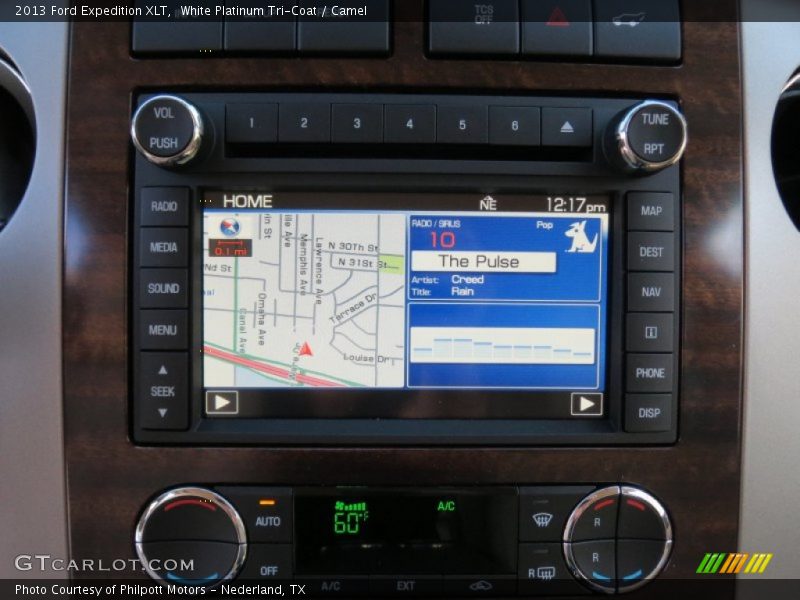 Navigation of 2013 Expedition XLT