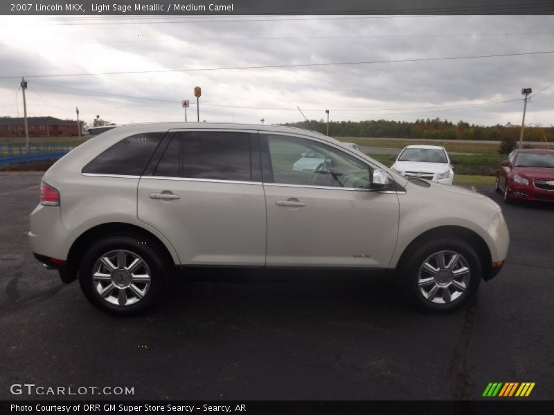 Light Sage Metallic / Medium Camel 2007 Lincoln MKX