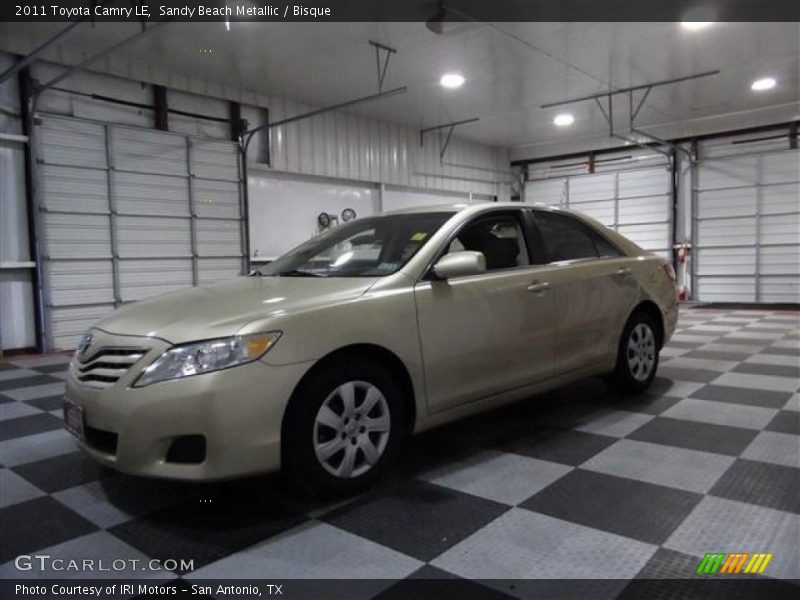 Sandy Beach Metallic / Bisque 2011 Toyota Camry LE