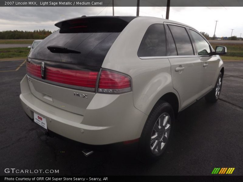 Light Sage Metallic / Medium Camel 2007 Lincoln MKX