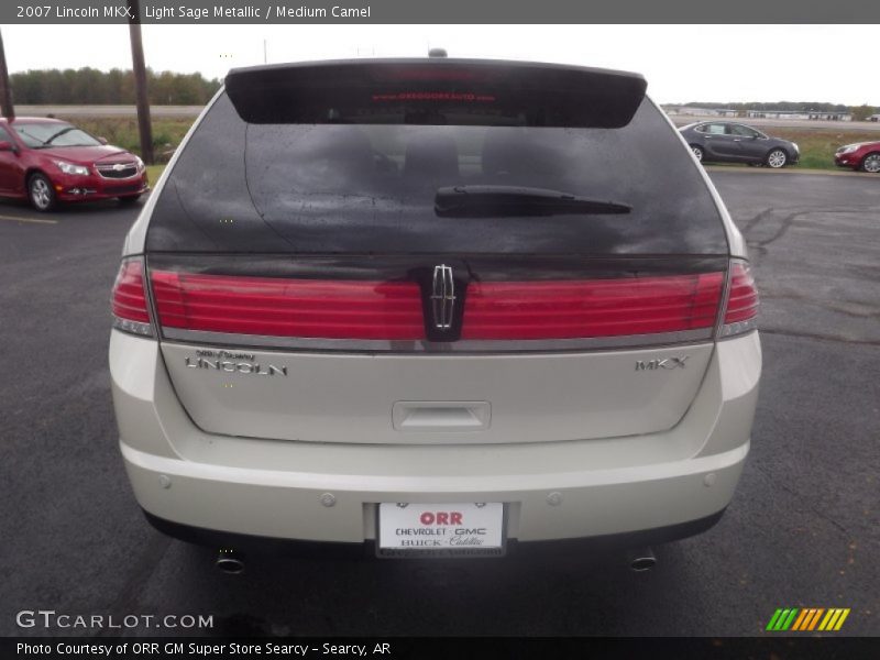 Light Sage Metallic / Medium Camel 2007 Lincoln MKX