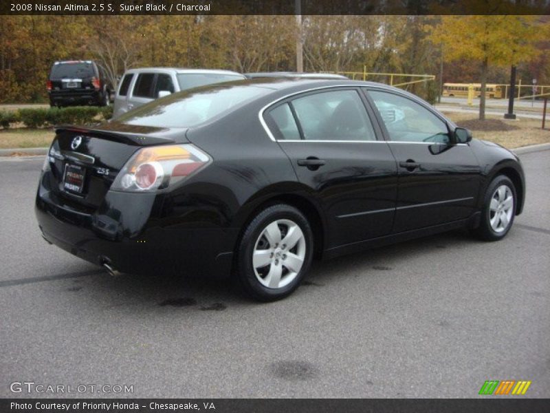 Super Black / Charcoal 2008 Nissan Altima 2.5 S