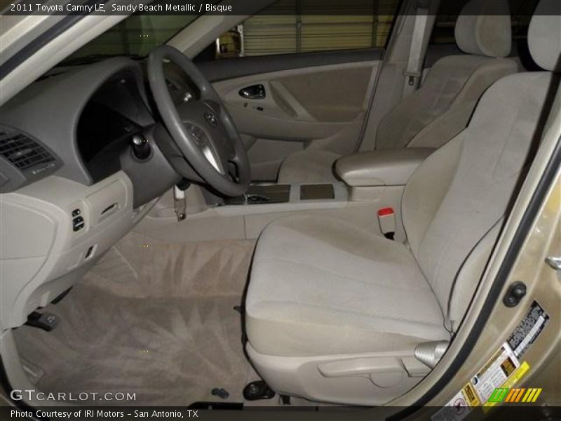 Sandy Beach Metallic / Bisque 2011 Toyota Camry LE