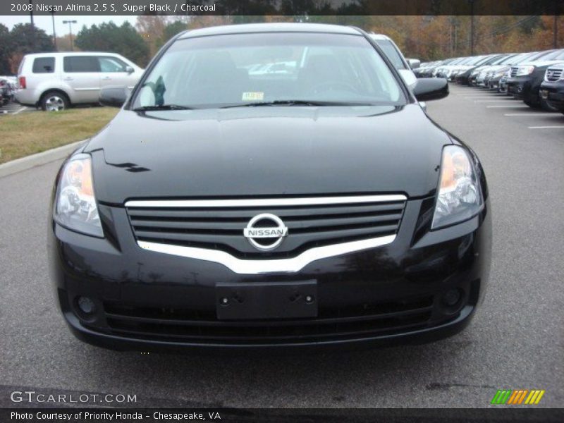 Super Black / Charcoal 2008 Nissan Altima 2.5 S