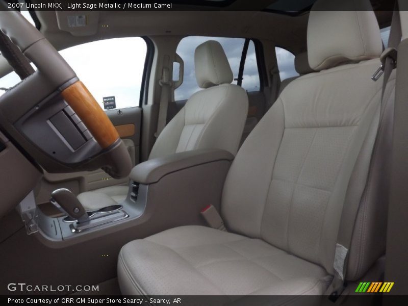 Light Sage Metallic / Medium Camel 2007 Lincoln MKX