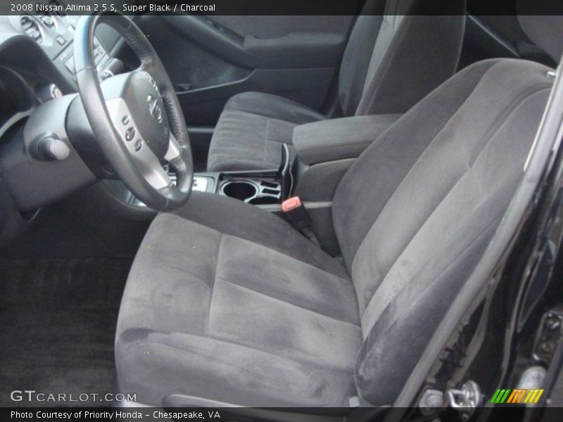 Super Black / Charcoal 2008 Nissan Altima 2.5 S