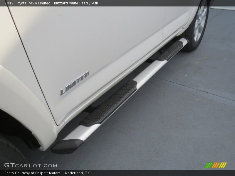 Blizzard White Pearl / Ash 2012 Toyota RAV4 Limited