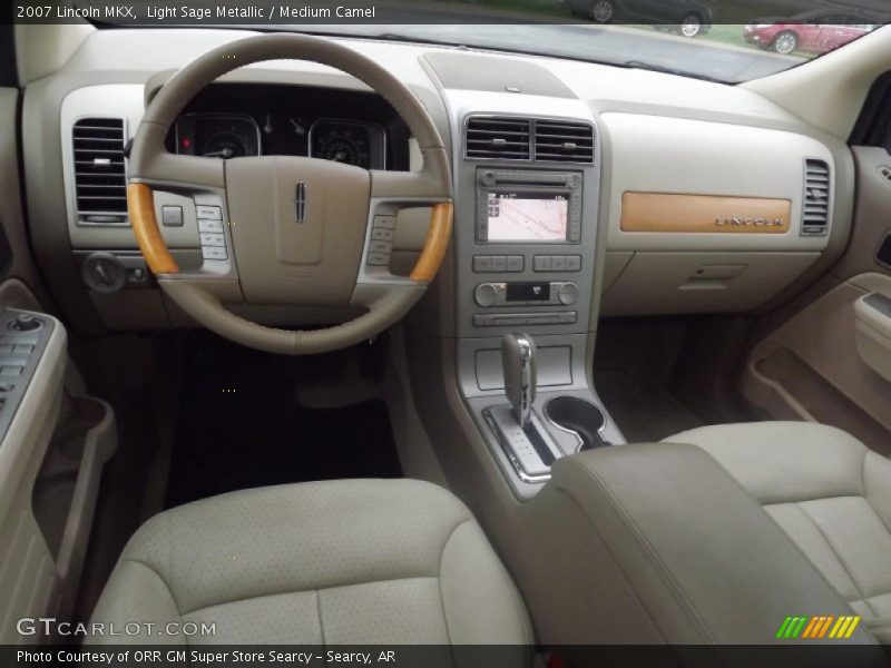 Light Sage Metallic / Medium Camel 2007 Lincoln MKX
