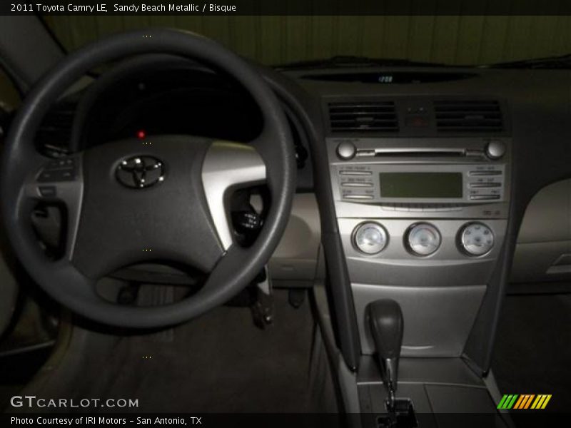 Sandy Beach Metallic / Bisque 2011 Toyota Camry LE