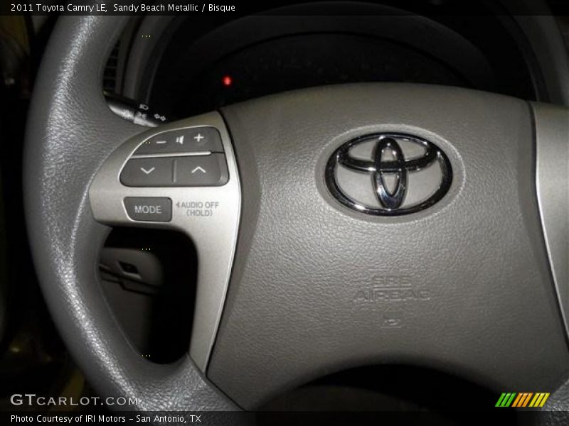 Sandy Beach Metallic / Bisque 2011 Toyota Camry LE