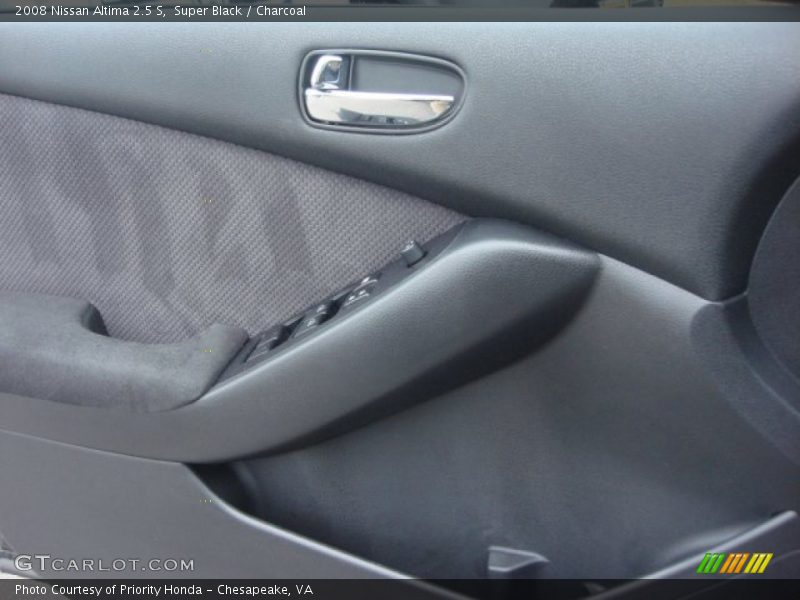 Super Black / Charcoal 2008 Nissan Altima 2.5 S