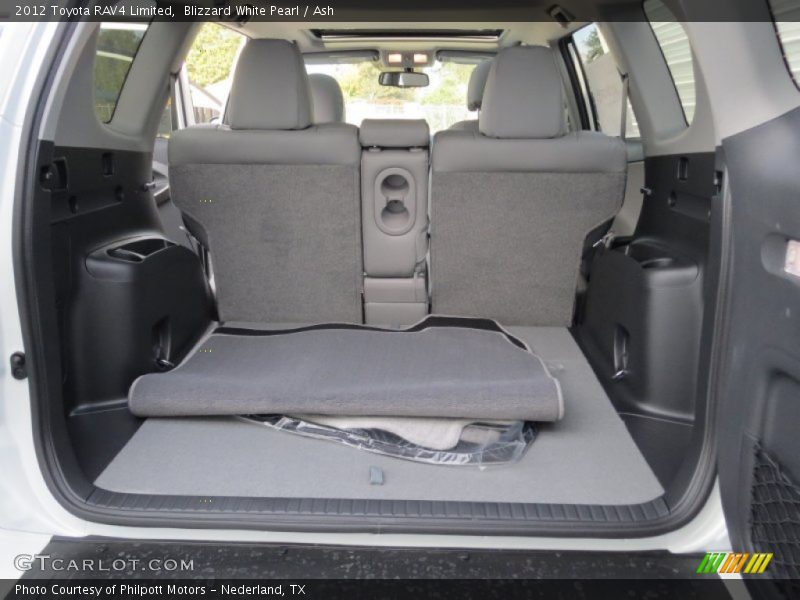 Blizzard White Pearl / Ash 2012 Toyota RAV4 Limited