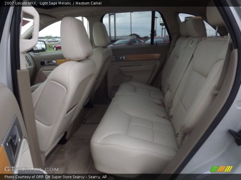 Light Sage Metallic / Medium Camel 2007 Lincoln MKX