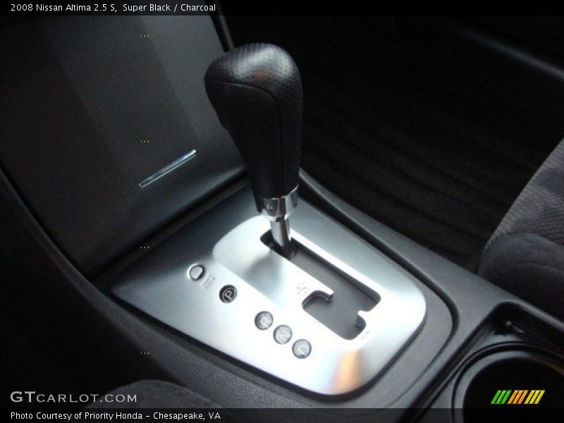 Super Black / Charcoal 2008 Nissan Altima 2.5 S