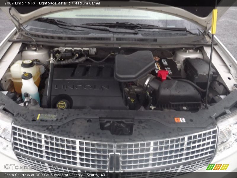 Light Sage Metallic / Medium Camel 2007 Lincoln MKX