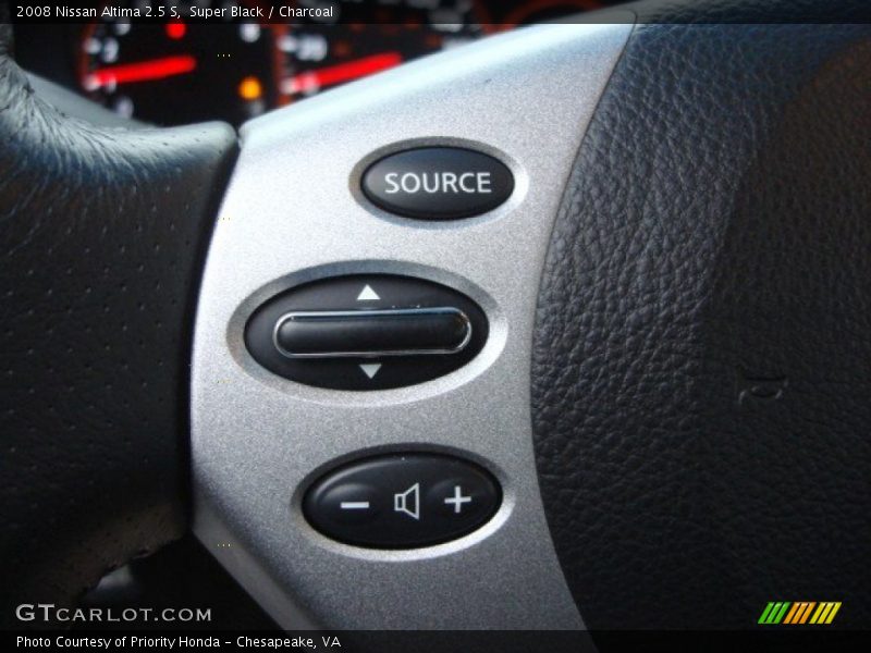 Super Black / Charcoal 2008 Nissan Altima 2.5 S