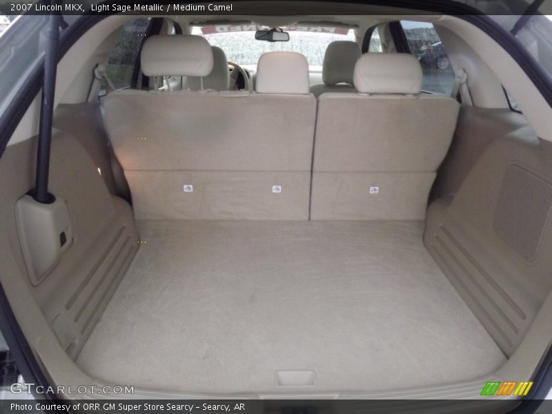 Light Sage Metallic / Medium Camel 2007 Lincoln MKX