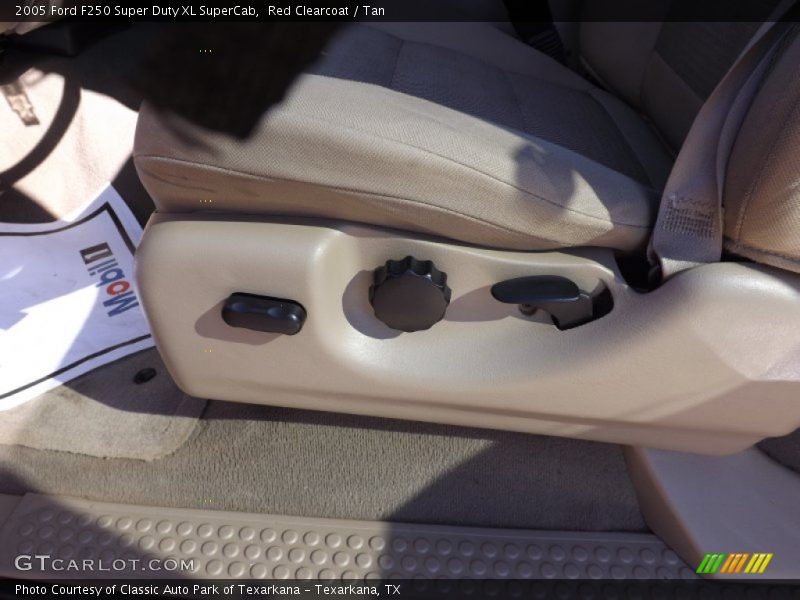 Red Clearcoat / Tan 2005 Ford F250 Super Duty XL SuperCab