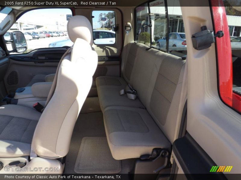 Rear Seat of 2005 F250 Super Duty XL SuperCab