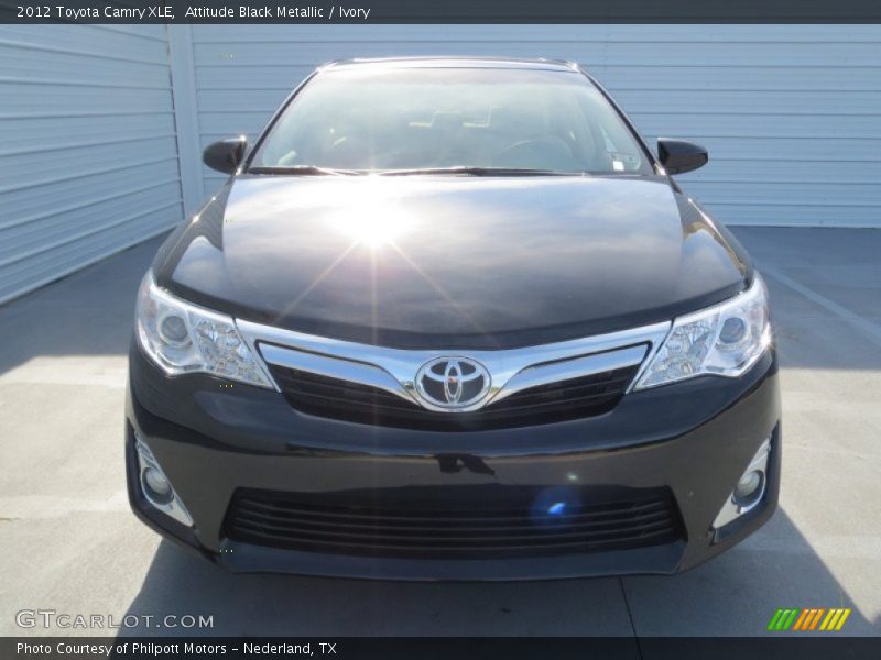 Attitude Black Metallic / Ivory 2012 Toyota Camry XLE