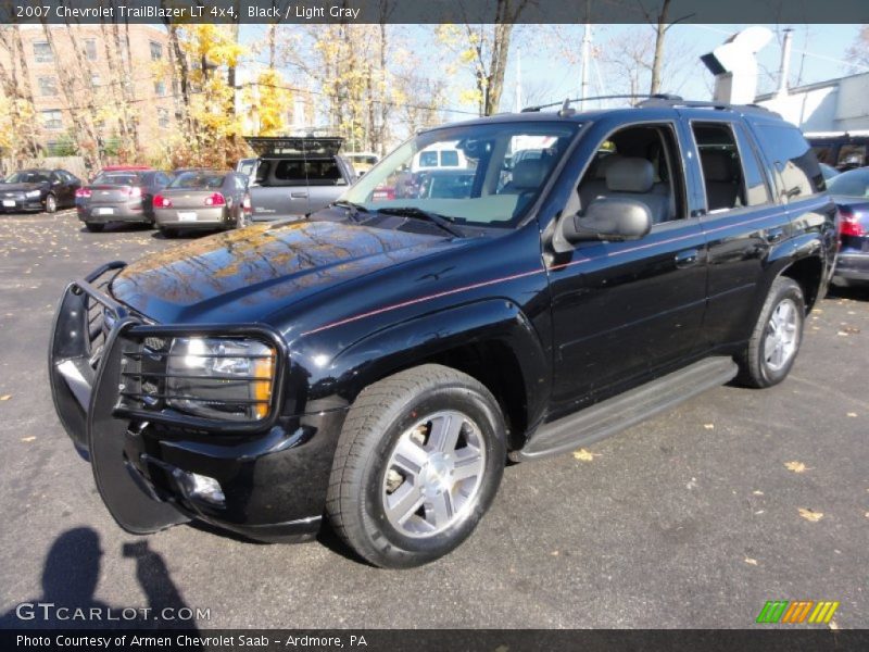 Black / Light Gray 2007 Chevrolet TrailBlazer LT 4x4