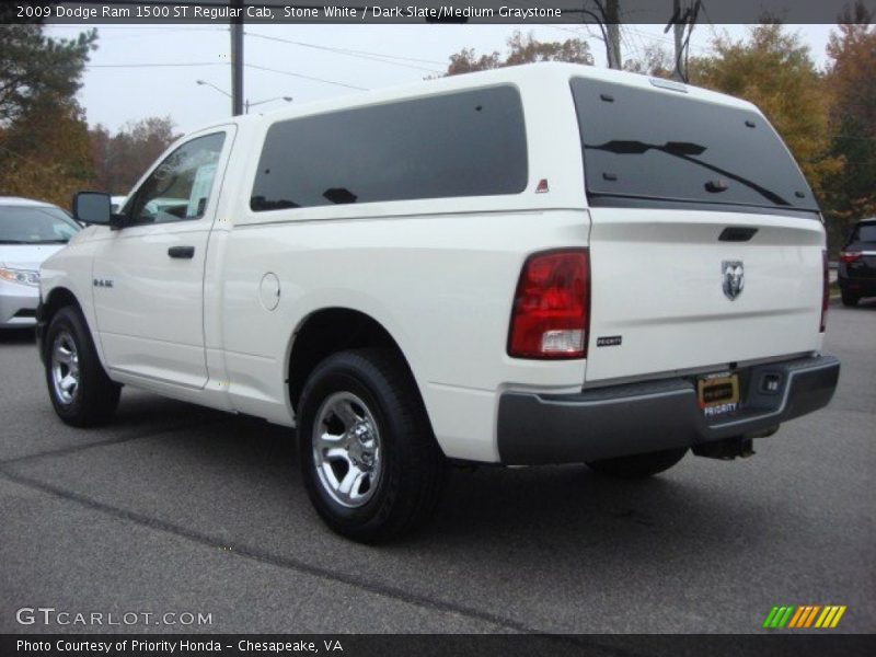 Stone White / Dark Slate/Medium Graystone 2009 Dodge Ram 1500 ST Regular Cab