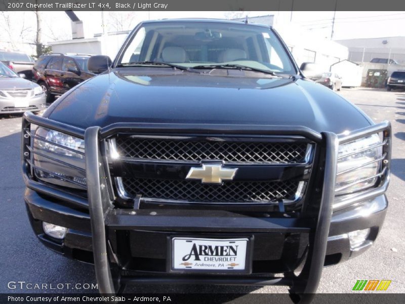 Black / Light Gray 2007 Chevrolet TrailBlazer LT 4x4