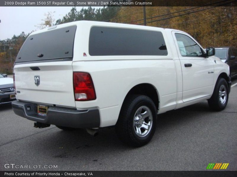 Stone White / Dark Slate/Medium Graystone 2009 Dodge Ram 1500 ST Regular Cab