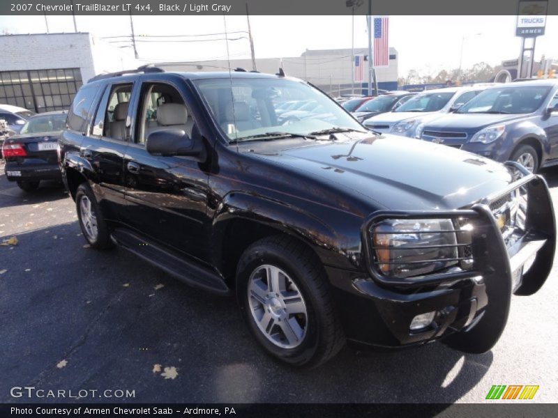 Black / Light Gray 2007 Chevrolet TrailBlazer LT 4x4