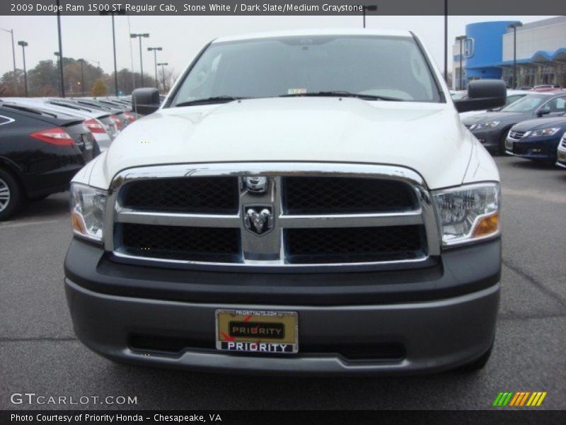 Stone White / Dark Slate/Medium Graystone 2009 Dodge Ram 1500 ST Regular Cab