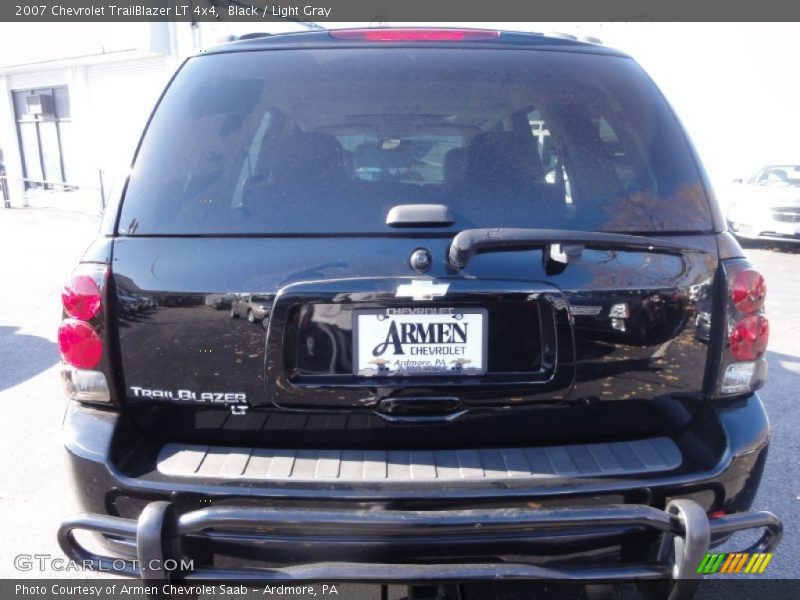 Black / Light Gray 2007 Chevrolet TrailBlazer LT 4x4