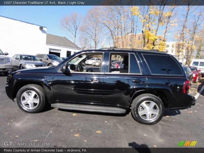 Black / Light Gray 2007 Chevrolet TrailBlazer LT 4x4