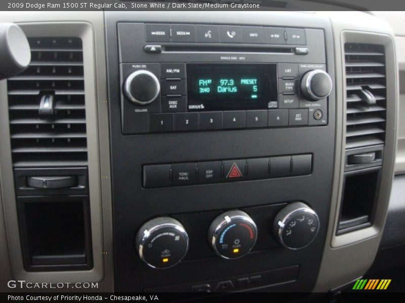 Stone White / Dark Slate/Medium Graystone 2009 Dodge Ram 1500 ST Regular Cab