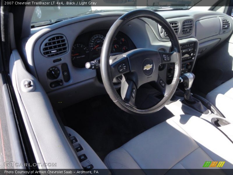 Black / Light Gray 2007 Chevrolet TrailBlazer LT 4x4