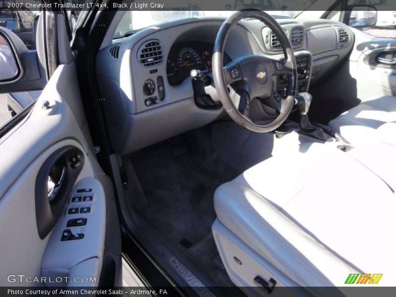 Black / Light Gray 2007 Chevrolet TrailBlazer LT 4x4