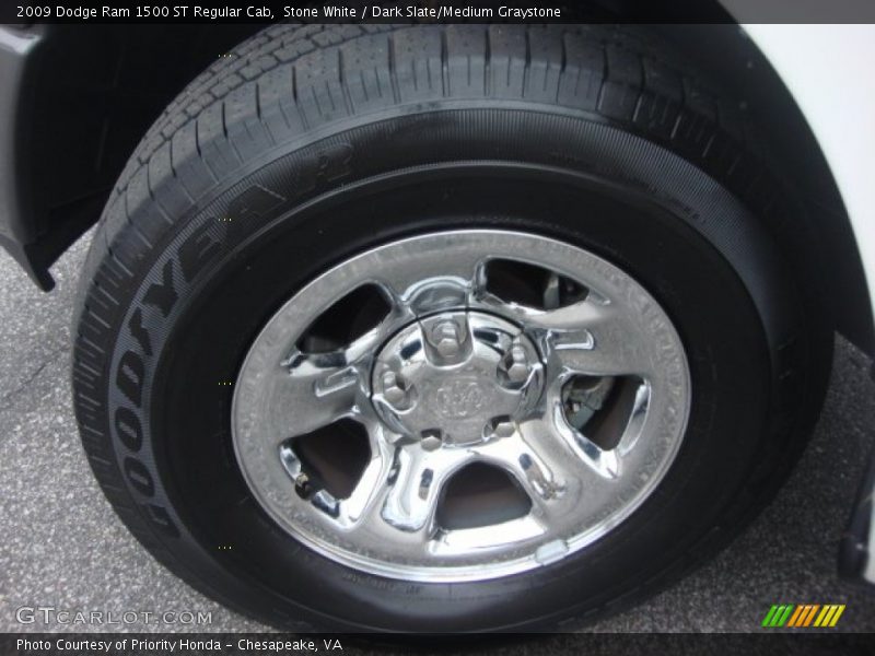 Stone White / Dark Slate/Medium Graystone 2009 Dodge Ram 1500 ST Regular Cab