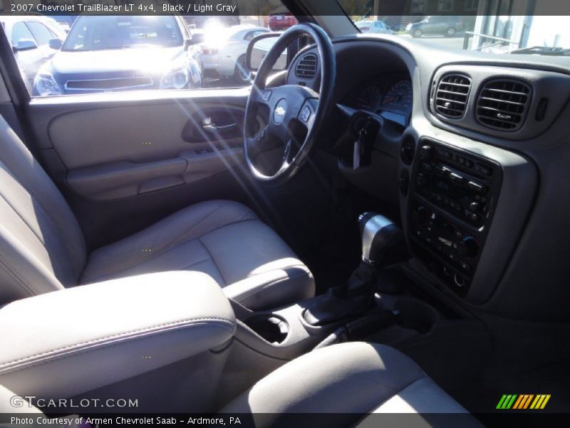 Black / Light Gray 2007 Chevrolet TrailBlazer LT 4x4