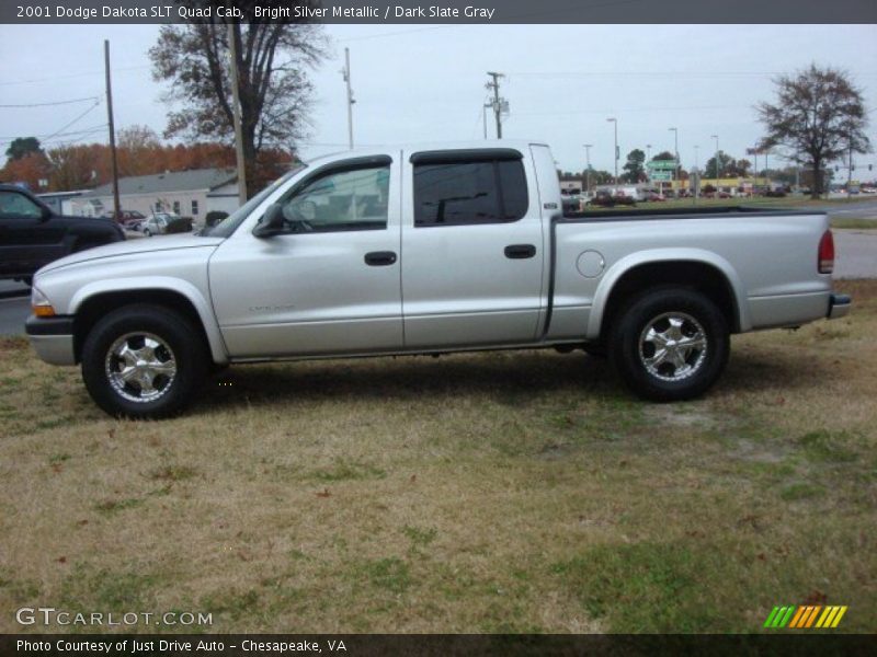 2001 Dakota SLT Quad Cab Bright Silver Metallic