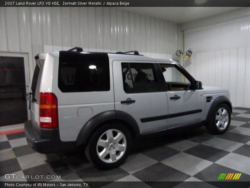 Zermatt Silver Metallic / Alpaca Beige 2007 Land Rover LR3 V8 HSE