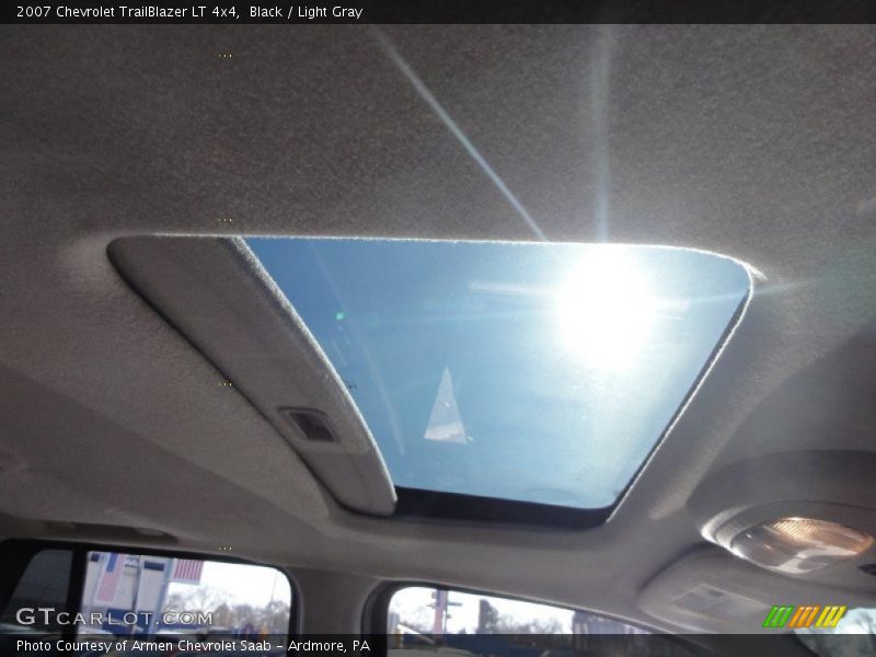 Black / Light Gray 2007 Chevrolet TrailBlazer LT 4x4