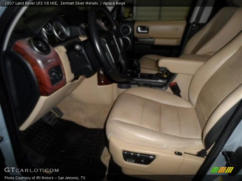 Zermatt Silver Metallic / Alpaca Beige 2007 Land Rover LR3 V8 HSE