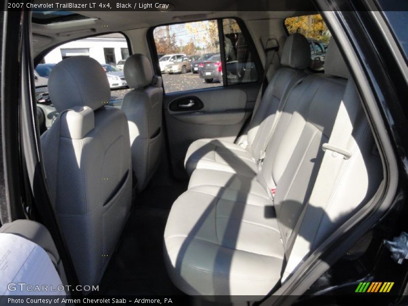 Black / Light Gray 2007 Chevrolet TrailBlazer LT 4x4